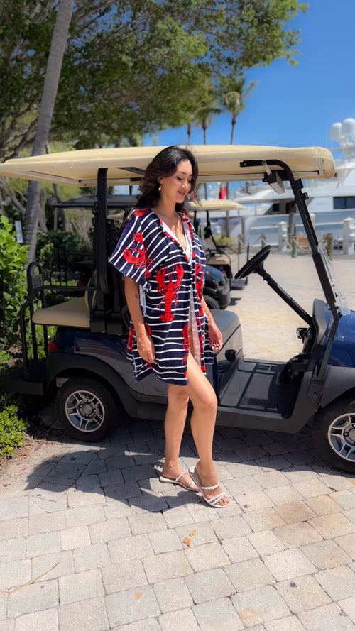 The Cape Cod Coastal Caftan – Wearable Beach Towels