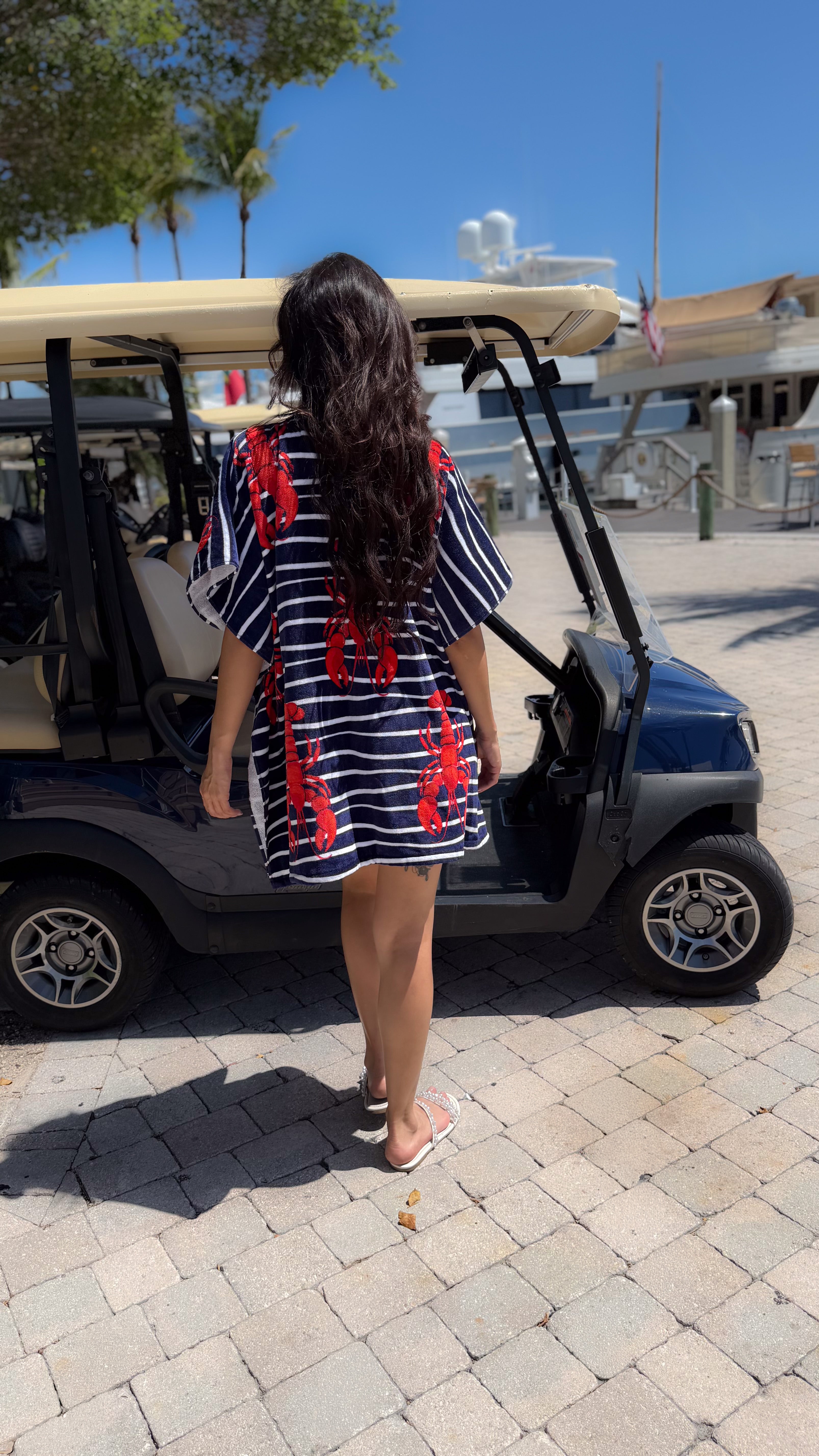 The Cape Cod Coastal Caftan – Wearable Beach Towels