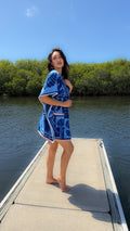 The South Hampton Coastal Caftan – Wearable Beach Towels