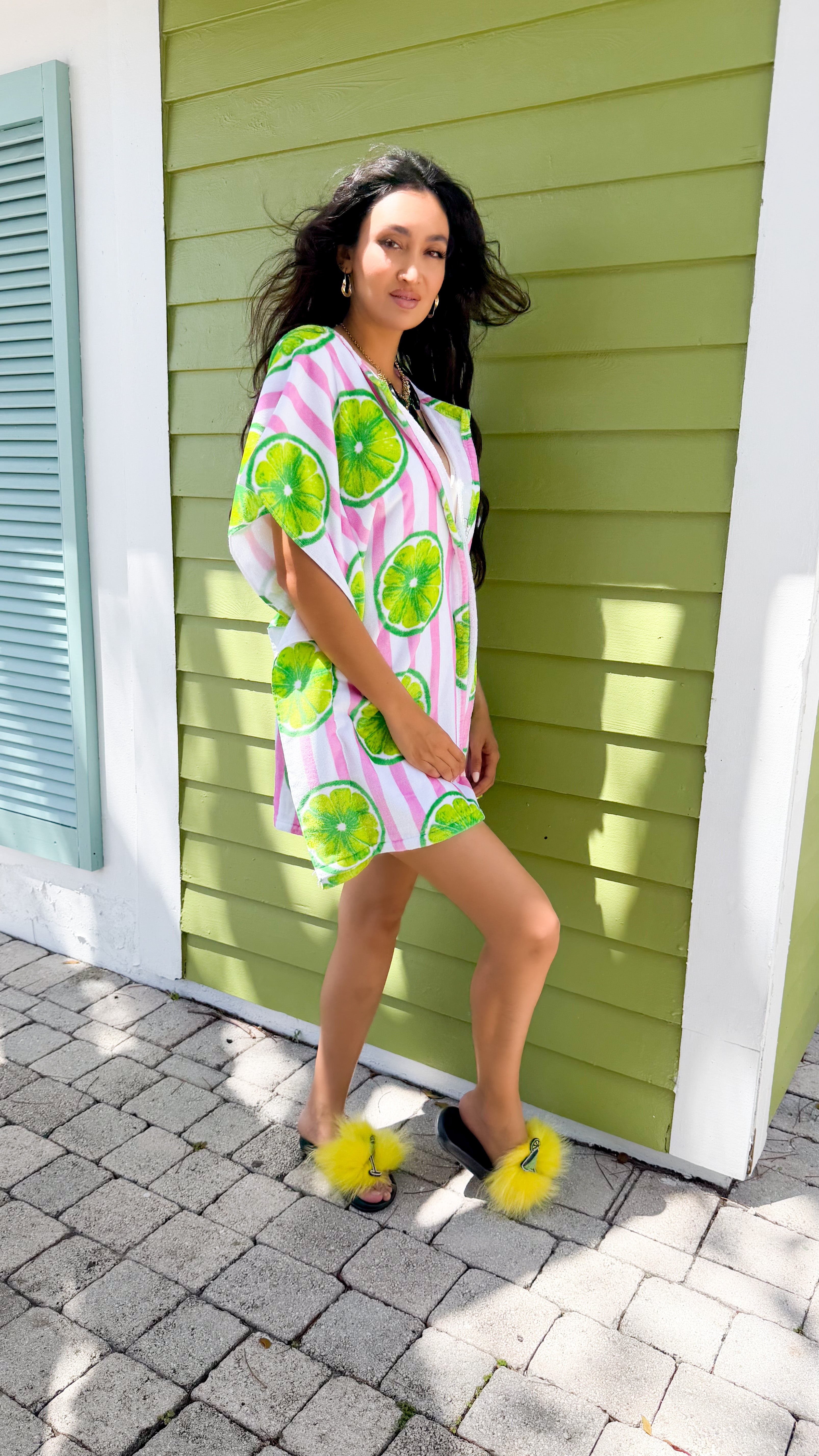 The Mojito Coastal Caftan – Wearable Beach Towels