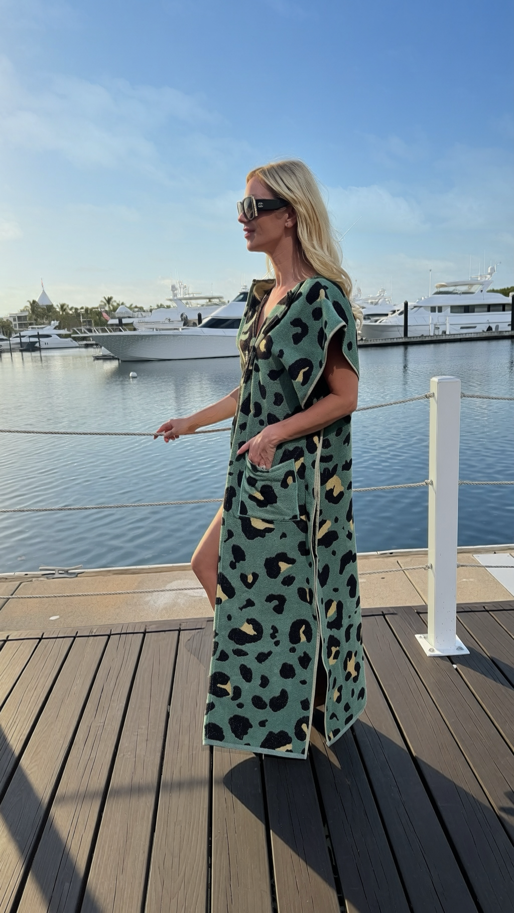 The Milly Coastal Caftan -  Trendy Statement Resort Wear