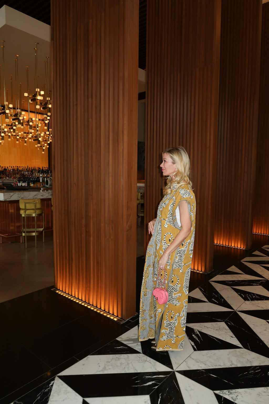 The Caitlin Coastal Caftan – Luxury Terry Cloth Resort Wear
